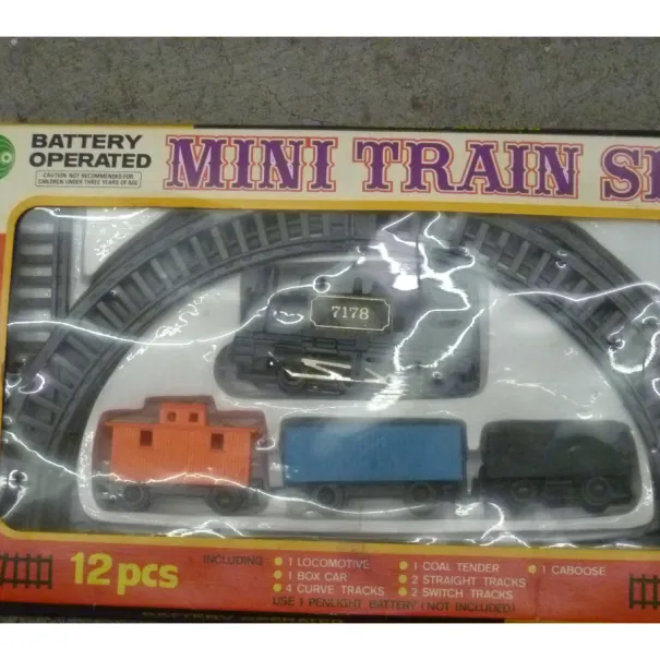 MINI Train Modelleisenbahn Batterie Betrieb Lock - Wagen - Schienen ab 8 Jahren - Bild 4 / 7
