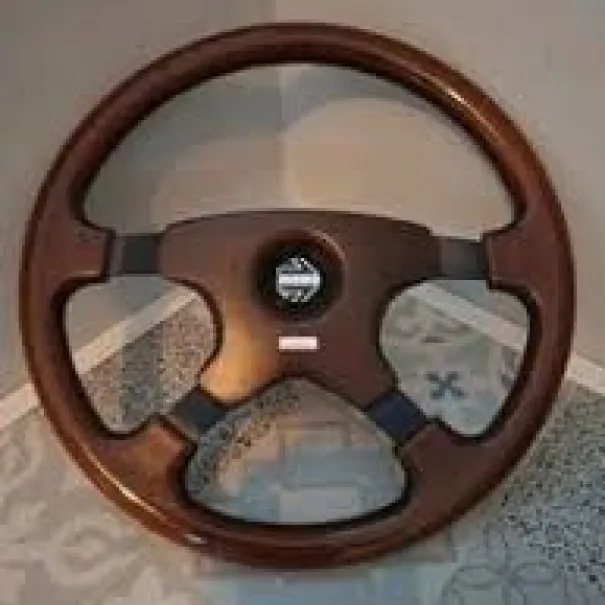 MOMO ASTRA PRESTIGE Holz Sportlenkrad schwarzen 38 - Bild 1 / 9