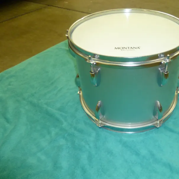MONTANA   Drum Tom inkl. Halter  gold / silber - Bild 2 / 10