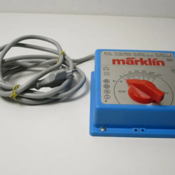 Märklin TRAFO 37540 T 25 blau O-L 16V 0-B7-16/24 Volt Fahrtenregler trafo - Bild 4 / 10