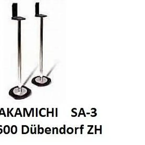 NAKAMICHI Lautsprecher Ständer Neu - SA-3 Alu Füsse - Bild 2 / 8