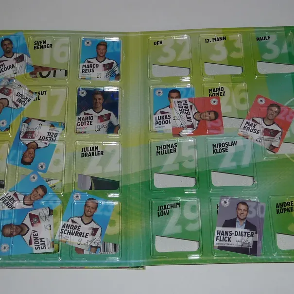 Offizielles DFB-Sammelalbum 2014 - Bild 2 / 2
