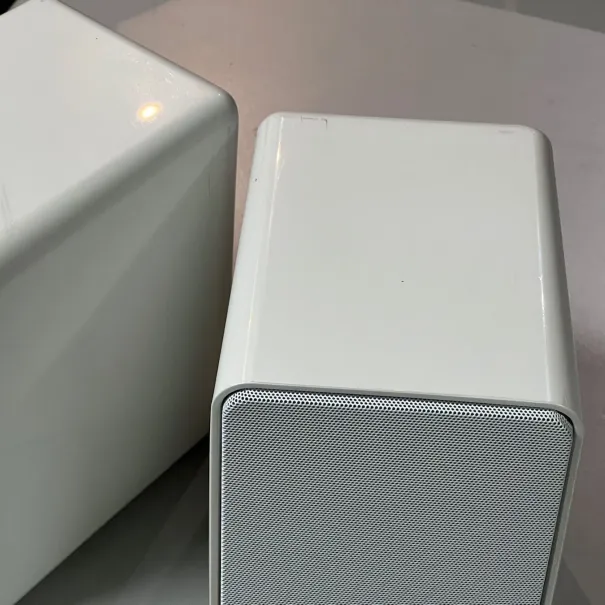 ONKYO Hifi Lautsprecher 1 paar Crem Weiss D-T15 KLemmanschlu 98.- - Bild 3 / 12