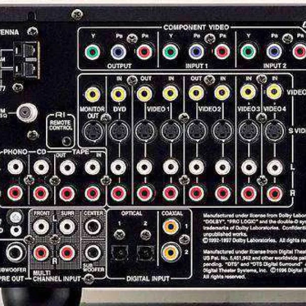 ONKYO - Receiver TX DS696 Silber Campagner RDS - Bild 3 / 8