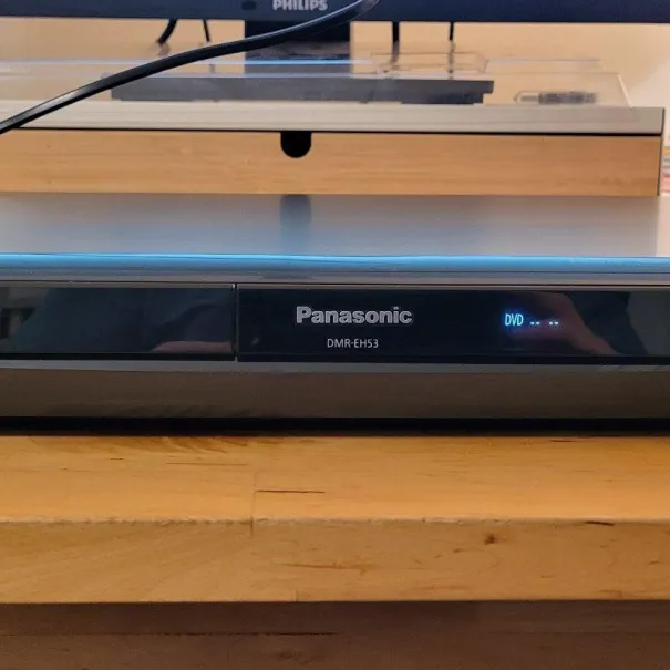 PANASONIC DMR EH 53 EC-K black HDMI SCART 160GB Festplatte DVD R DVD R DL DVD RW DVD-RAM - Bild 4 / 12