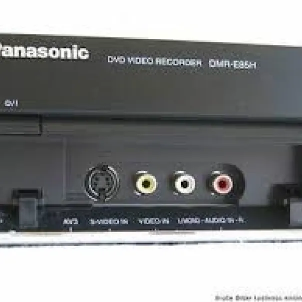 PANASONIC Panasonic DMR-E 85 HEG-K DVD- und Festplattenrekorder 80GB schwarz DVD Recorder Top Modell in Top Ausführung Qualität Panasonic - Bild 4 / 12
