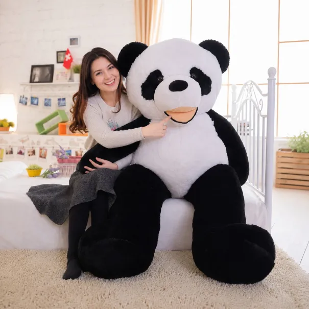 Pandabär XXL 200 cm Riesen Plüschtier 🐼 - Bild 1 / 1