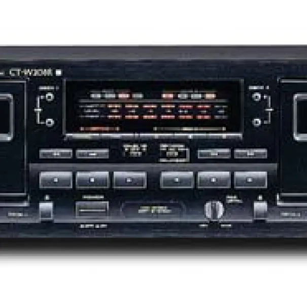 Pioneer Doppel Tape Top Modell CTW-208 R black Kassette - Bild 4 / 11