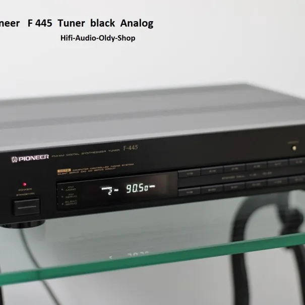 PIONEER F-445L Digital Tuner FM, MW Tuning-Skala: Digital FM Tuning Analoger Tuner Oldy black - Bild 6 / 12