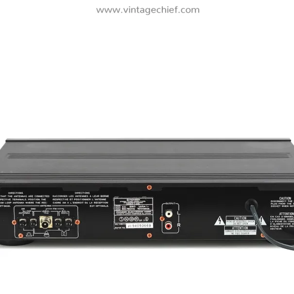 PIONEER F-445L Digital Tuner FM, MW Tuning-Skala: Digital FM Tuning Analoger Tuner Oldy black - Bild 3 / 12