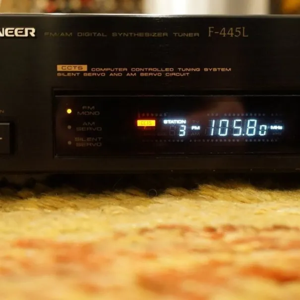 PIONEER F-445L Digital Tuner FM, MW Tuning-Skala: Digital FM Tuning Analoger Tuner Oldy black - Bild 4 / 12