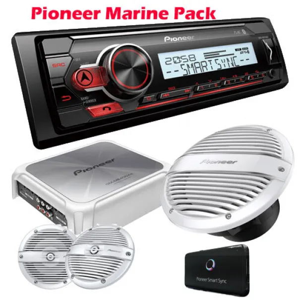 PIONEER MARINEN Radio Neu OVP Boots Radio MVH-MS410BT - Bild 7 / 16