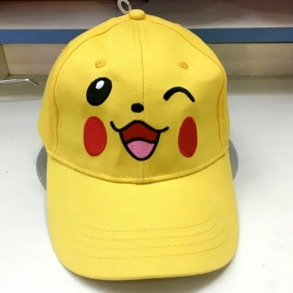 Pokémon Pikachu Cap Gelb Verstellbar ⚡ - Bild 1 / 2