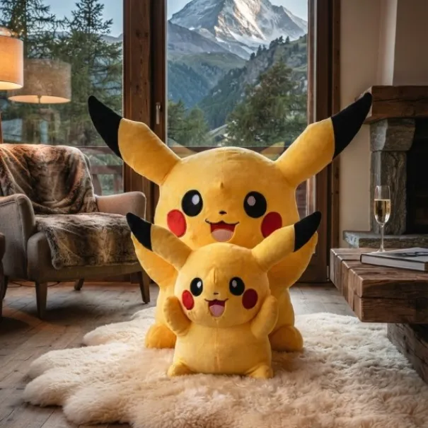 Pokémon Pikachu Kuscheltier XL 80 cm XXL 120 cm - Bild 1 / 1
