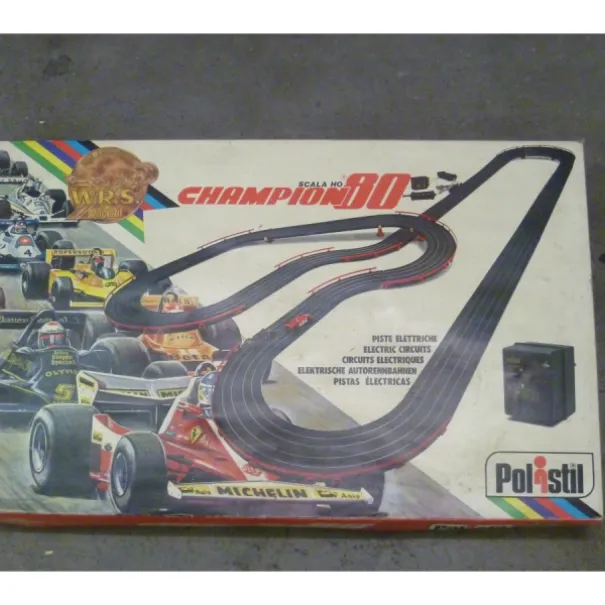 Polistil Champion 80 Autorennbahn W.R.S Autorennbahn HO Packung - Bild 4 / 10