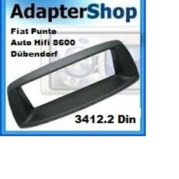 Punto Fiat 1 Din Rahmen black 3143 Jahrgang: 99-07 - Bild 4 / 12