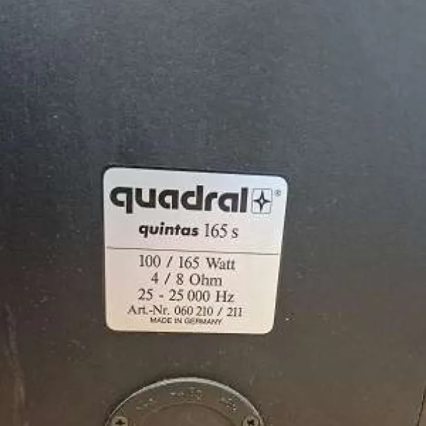 QUADRAL 165 s Top Revidiert  2 Bässe mit Neuen Sicken bezogen, Reinigung - Bild 5 / 10