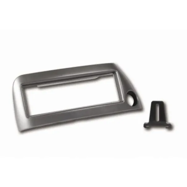 Radioblende FORD Ka 1996 bis 2008, 1-DIN silber Neu - Bild 1 / 9
