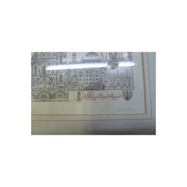 Raga Caput Regni 181/200 Kirche Dome Echter Gold Rahmen - Bild 3 / 6