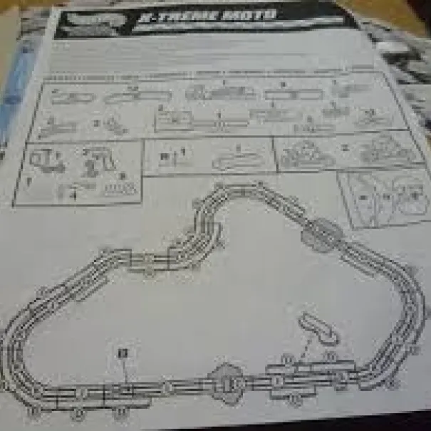 Rennbahn Motos HOT WHEEL - Bild 8 / 14