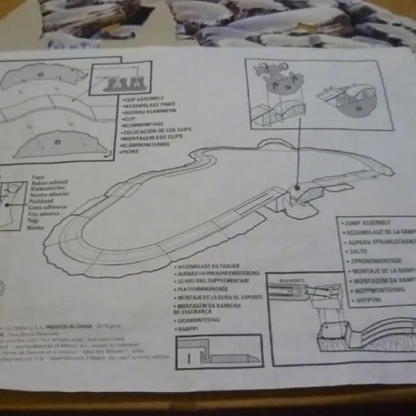 Rennbahn Motos HOT WHEEL - Bild 7 / 14