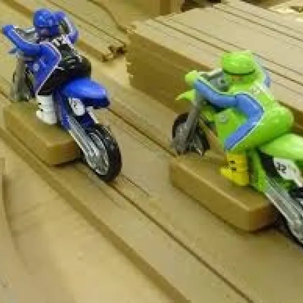 Rennbahn Motos HOT WHEEL - Bild 2 / 14
