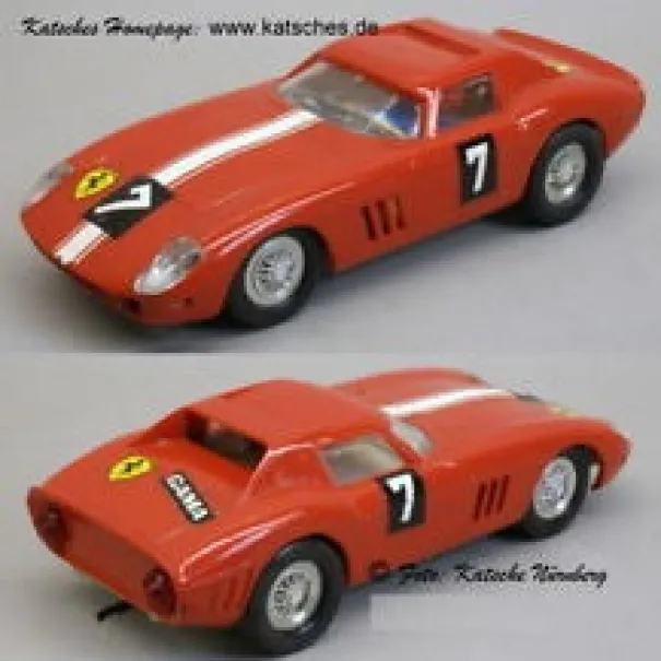 Rennwagen Slotcar Gama Ferrari 275 GT rot - Bild 3 / 10