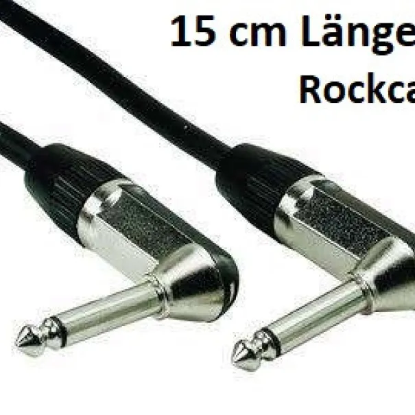 Rockcable Abgewinkelt Jack 15 cm Neu die Marke - Bild 3 / 12