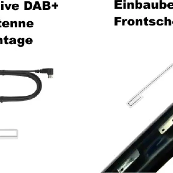 Scheiben Antenne DAB+ Auto Kenwood Radios - Bild 3 / 12