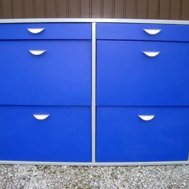 Schuhschrank  Braucht wenig Platz schönes Blaues Design - Bild 1 / 6