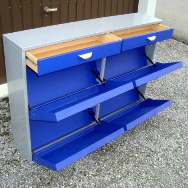 Schuhschrank  Braucht wenig Platz schönes Blaues Design - Bild 2 / 6