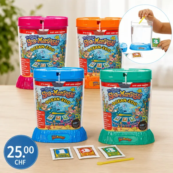 Sea-Monkeys Ocean-Zoo Geschenk für Kinder - Bild 1 / 1