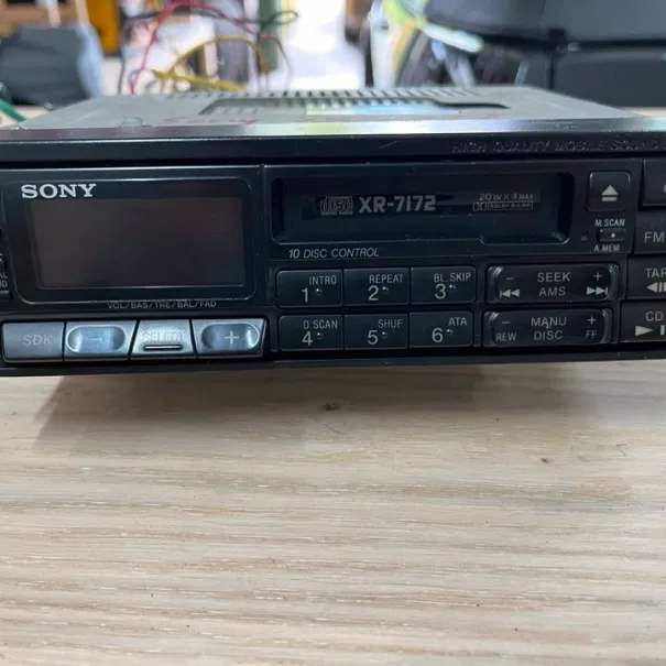SONY - Autoradio Cassette + Diebstahlsicherung XR 7172 - Bild 2 / 10