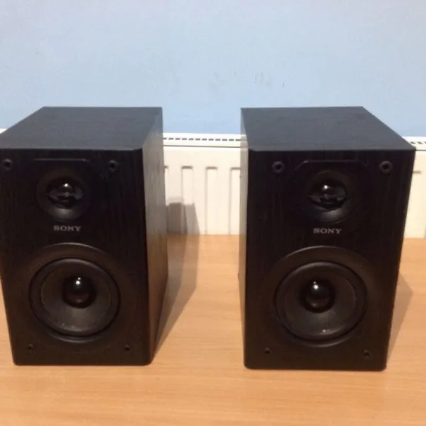 SONY-HIFI Lautsprecher 2Weg mit Bass Reflex black - Bild 4 / 15