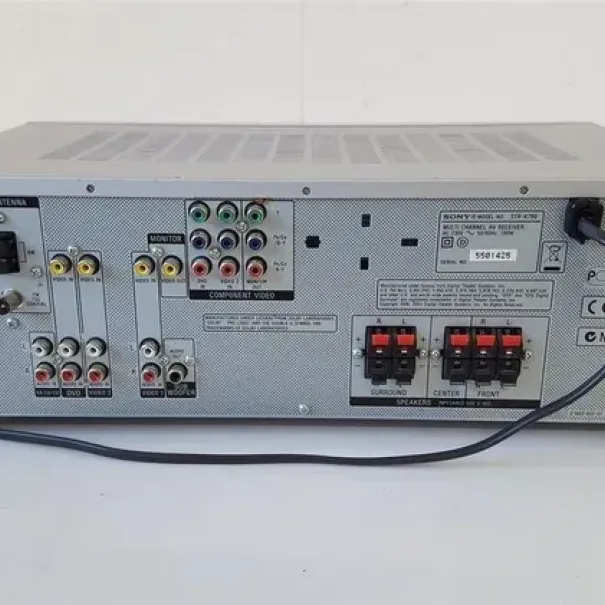 SONY STR-K 780 Digital DTS AV Receiver silber - Bild 1 / 9