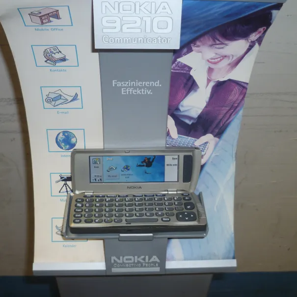 Ständer Nokia zu Communicator Pressentieren - Bild 3 / 7