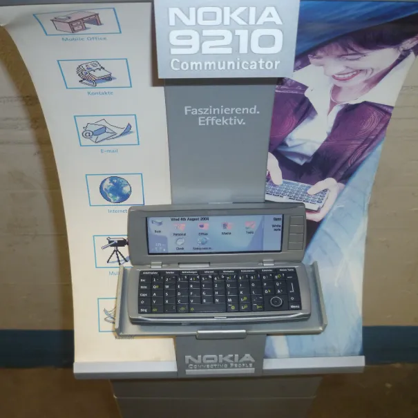 Ständer Nokia zu Communicator Pressentieren - Bild 5 / 7