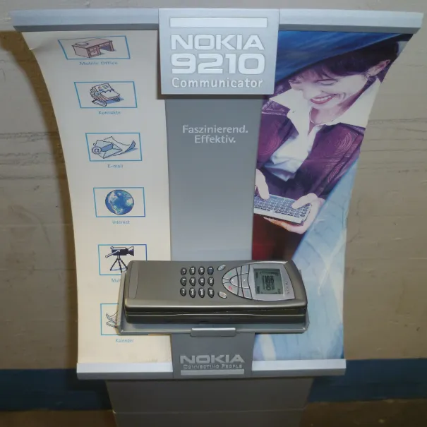 Ständer Nokia zu Communicator Pressentieren - Bild 2 / 7