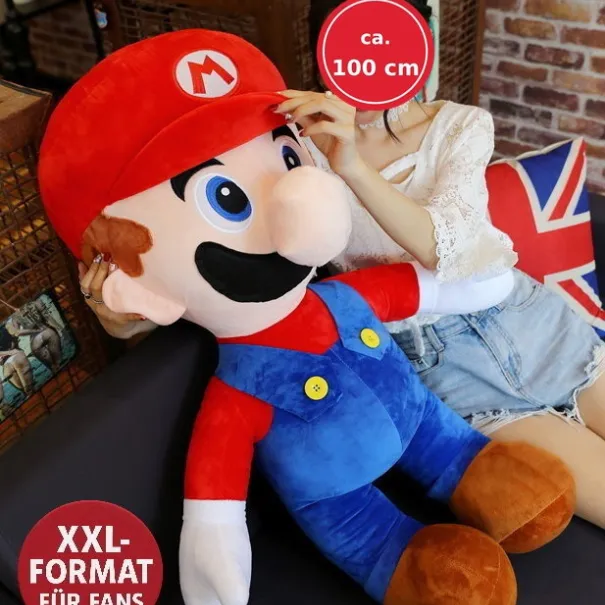 Super Mario XXL Plüschfigur 100 cm Kuscheltier - Bild 1 / 1