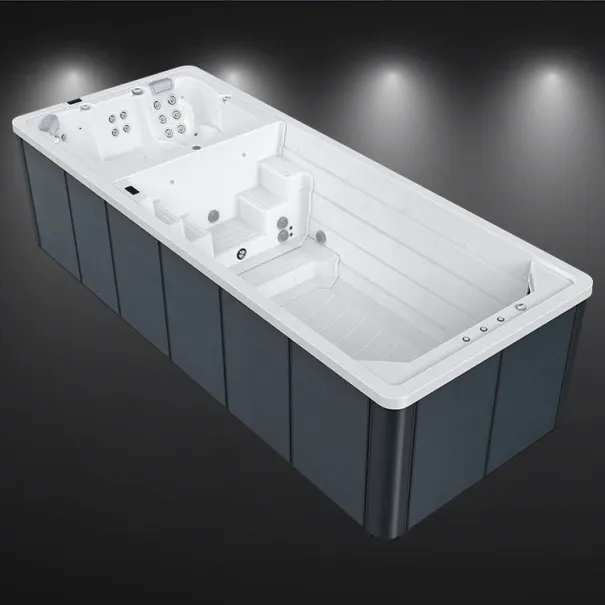 Swim Spa Mirna Deep 60 Duo - 592 × 235 × 154 cm - Bild 2 / 4