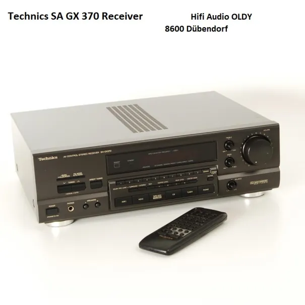 TECHNICS - Receiver SA-GX370 AV Control Hifi Audio inkl. FB 250.- - Bild 2 / 11