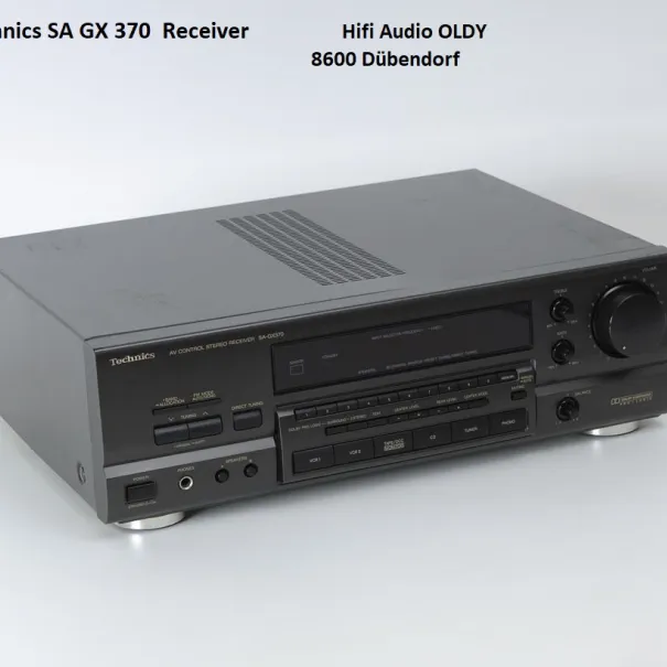 TECHNICS - Receiver SA-GX370 AV Control Hifi Audio inkl. FB 250.- - Bild 1 / 11