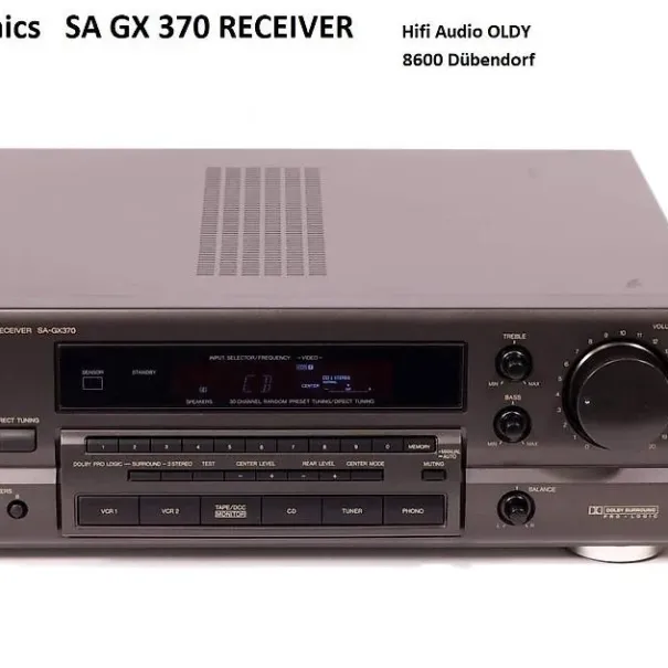 TECHNICS - Receiver SA-GX370 AV Control Hifi Audio inkl. FB 250.- - Bild 5 / 11