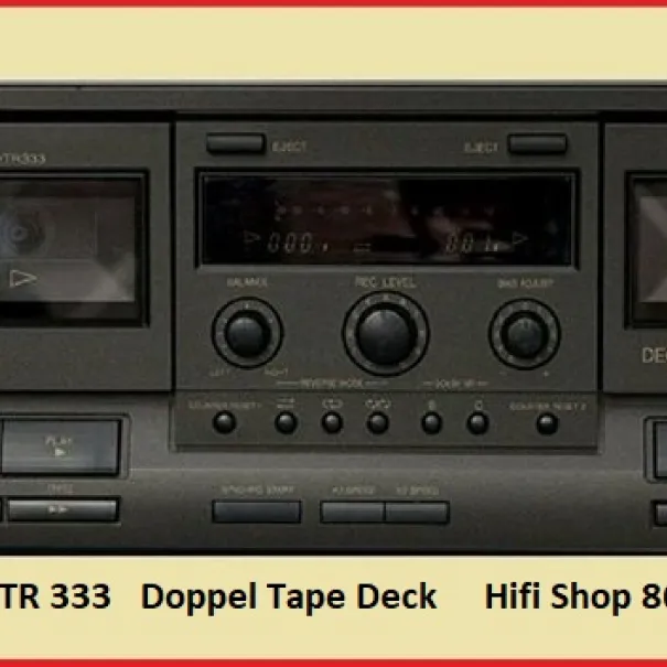 Technics - RS TR 333 Kassetten Tape Doppel Tape Kassetten - Bild 1 / 11