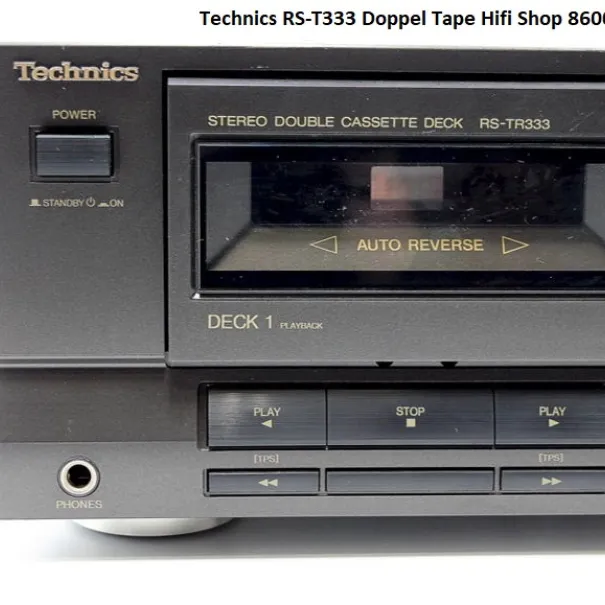 Technics - RS TR 333 Kassetten Tape Doppel Tape Kassetten - Bild 5 / 11