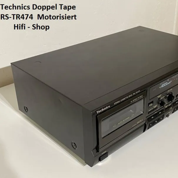 T E C H N I C S       RS-TR 474 Top DOPPEL Kassetten Tape HX PRO MOTORISIERTES Cassetten Fach autom. - Bild 3 / 11