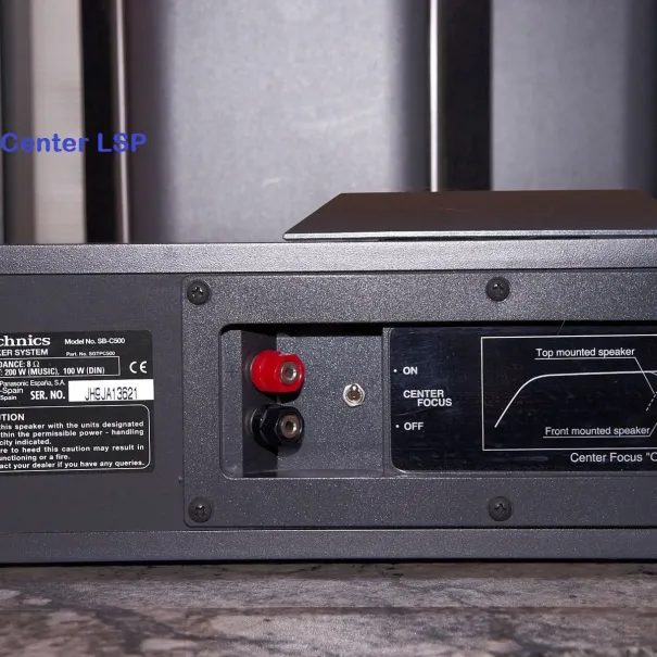 T E C H N I C S - SBC - 500 Center Lautsprecher - Bild 2 / 9