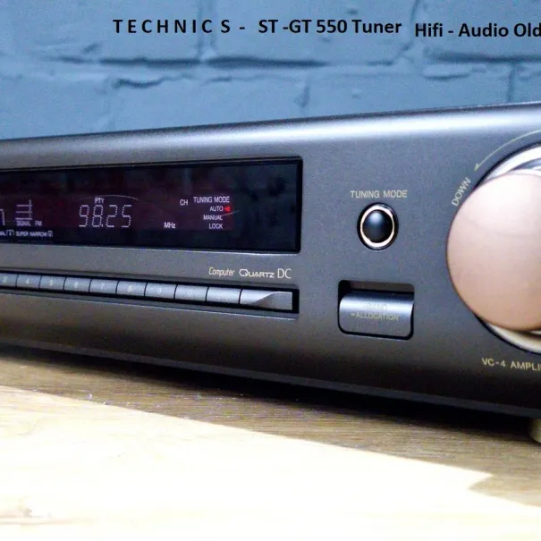 Technics Tuner ST-GT 550 Hifi black - Bild 3 / 12