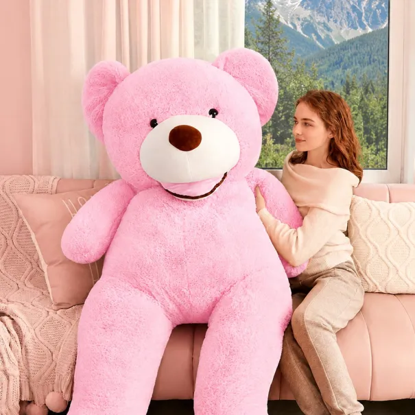 Teddybär XXL Pink 200 cm - Bild 1 / 1