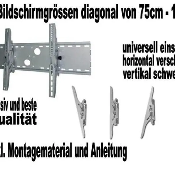 TV PLASMA LCD Led Wandhalterung Neigbar Neu Orig. Verpack - Bild 3 / 11